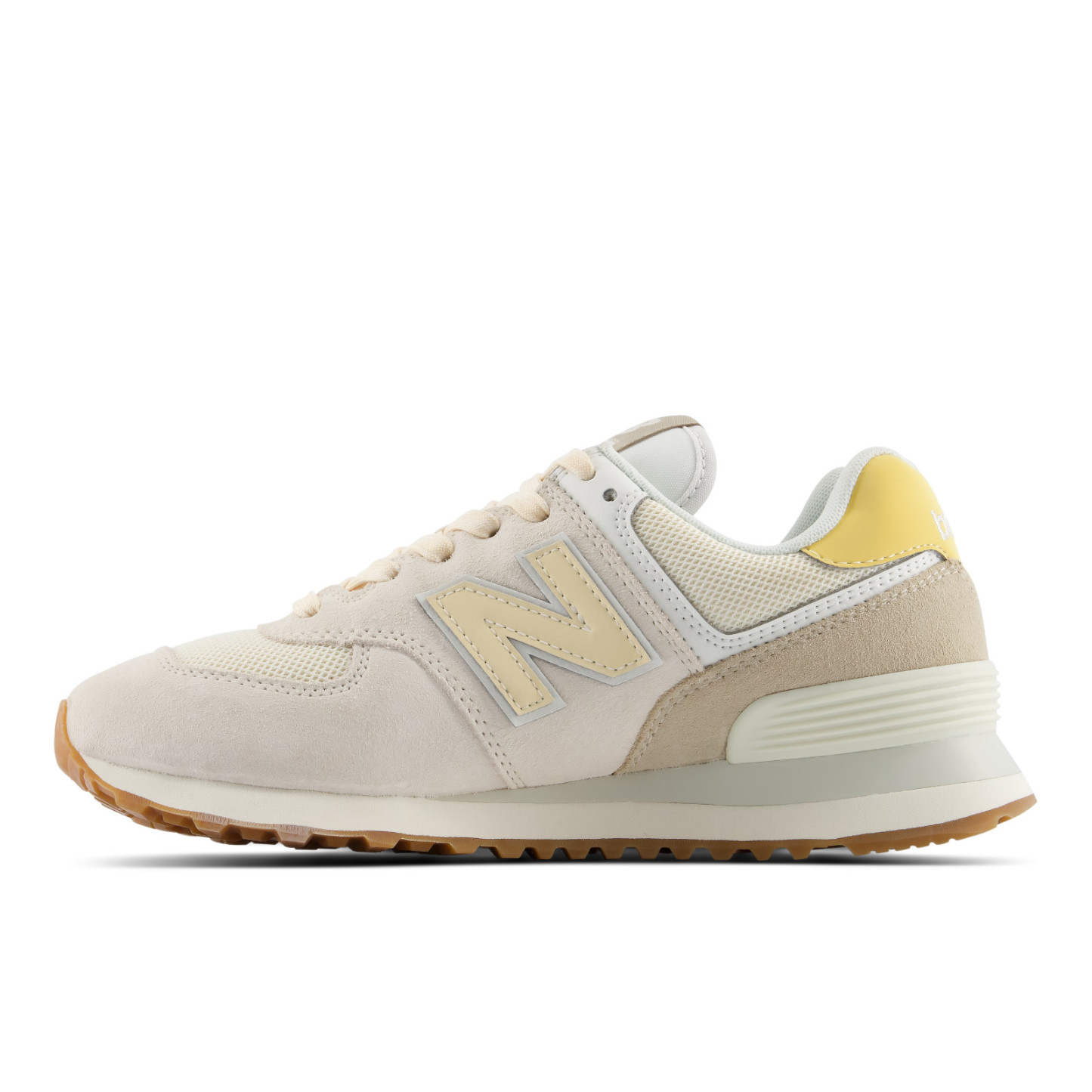 New Balance 574 Krem Kadın Günlük Giyim W574VA - Krem