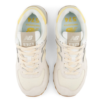 New Balance 574 Krem Kadın Günlük Giyim W574VA - Krem