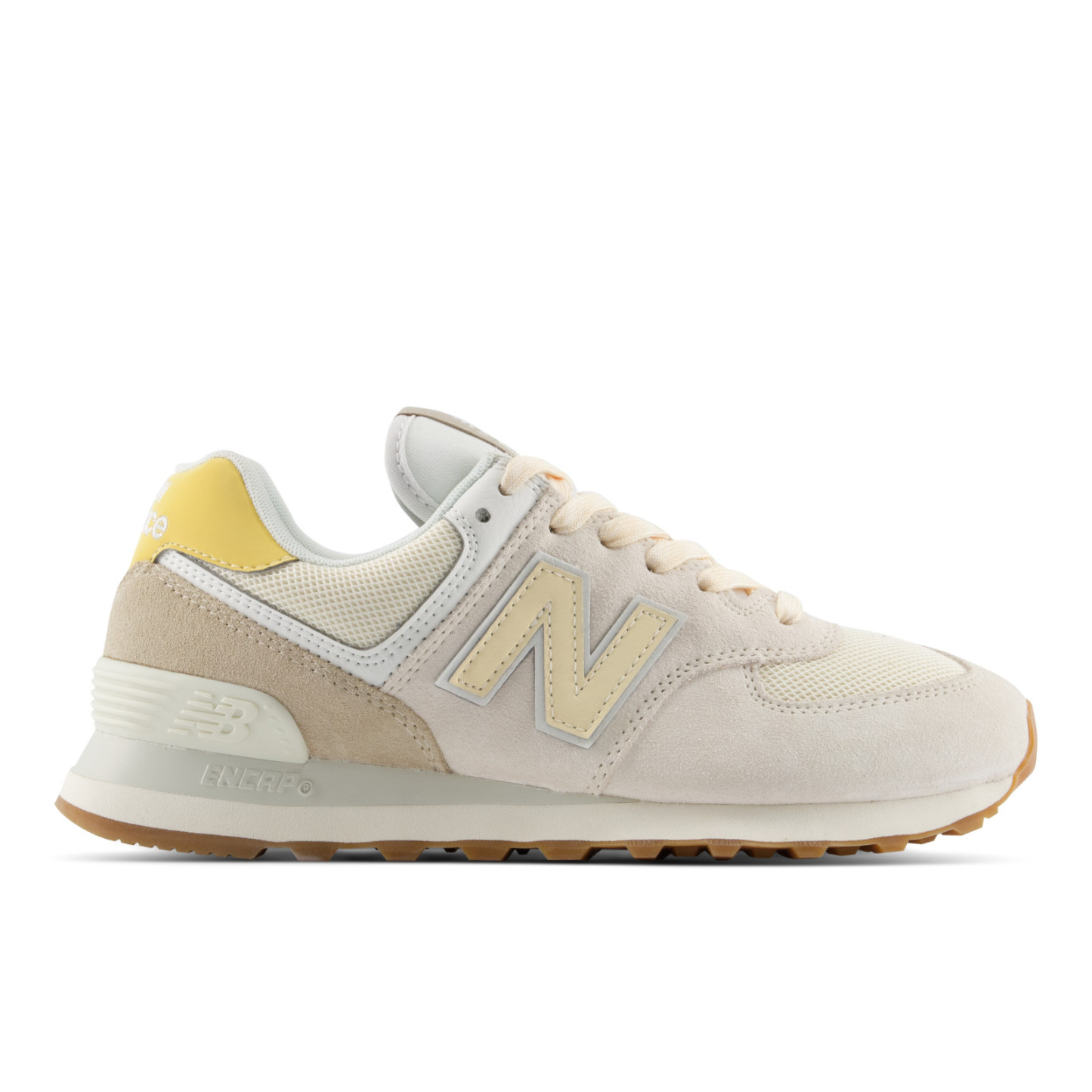 New Balance 574 Krem Kadın Günlük Giyim W574VA - Krem