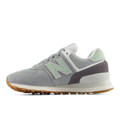 New Balance 574 Gri Kadın Günlük Giyim W574VY - Gri