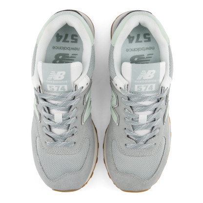 New Balance 574 Gri Kadın Günlük Giyim W574VY - Gri