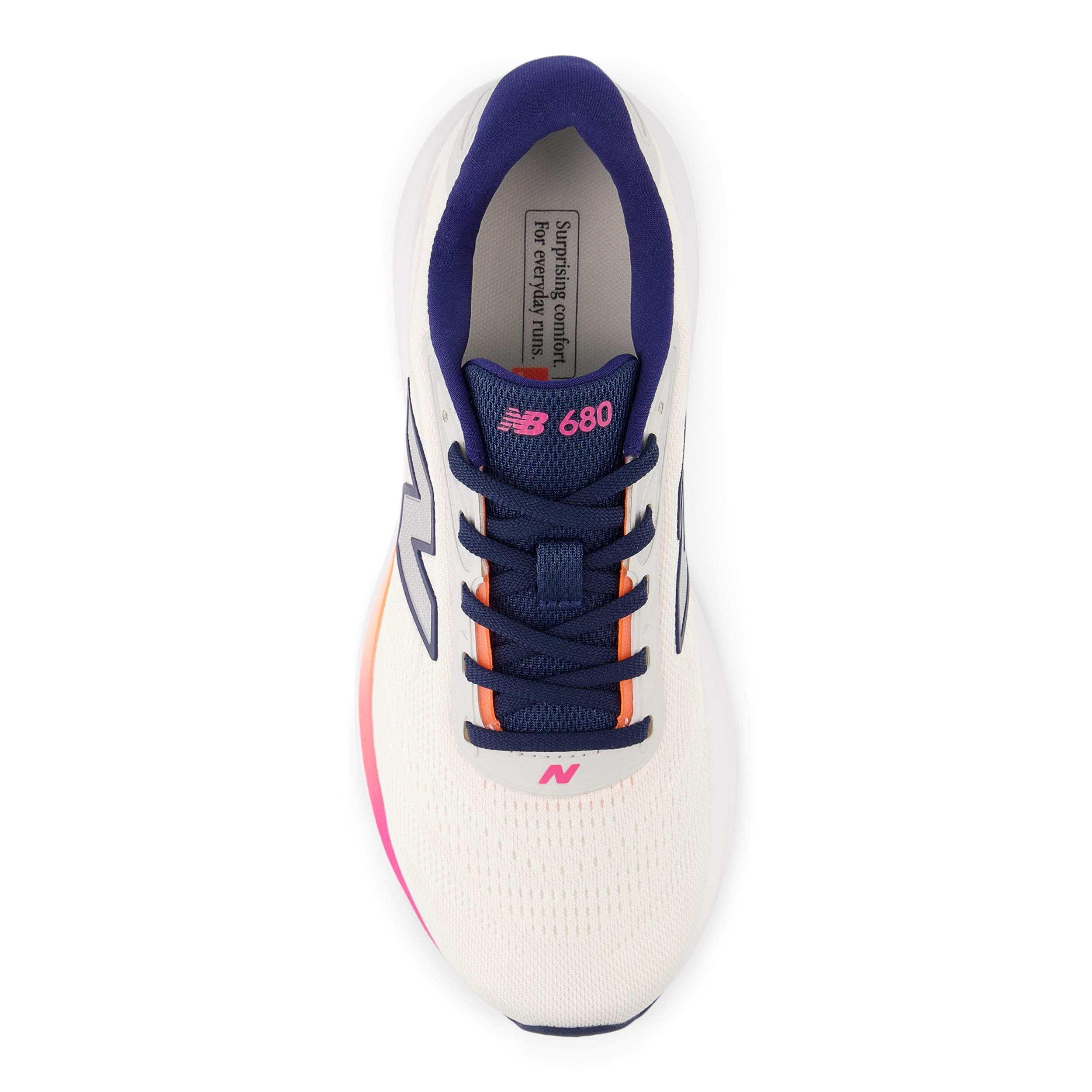 New Balance 680 Beyaz Kadın Koşu Ayakkabı W6809BI - Beyaz