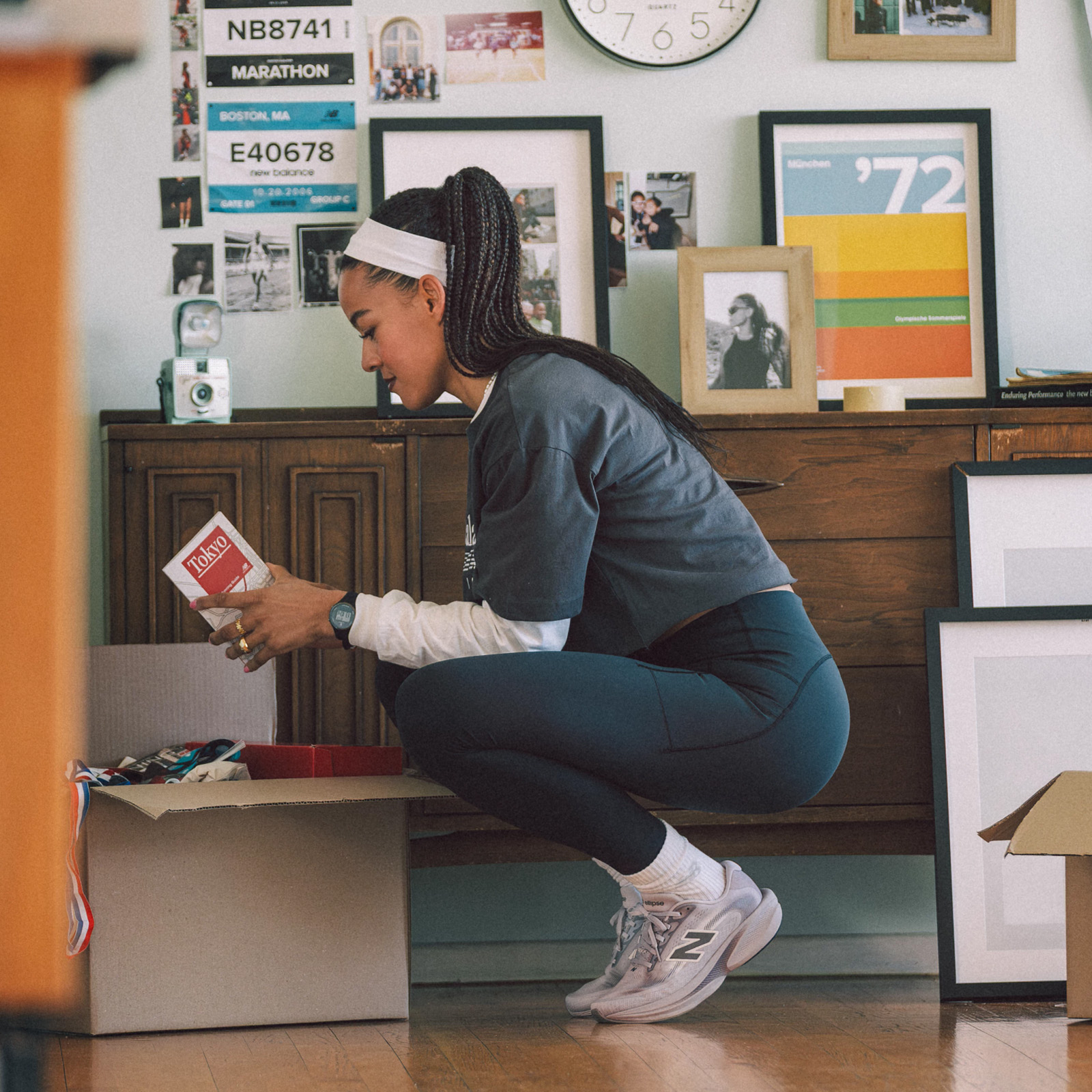 New Balance Ellipse Gri Kadın Koşu Ayakkabı WELPS4TN - Gri