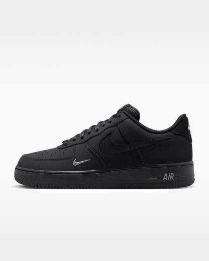 Nike Air Force 1 '07 LV8 Erkek Ayakkabısı - Siyah/Cool Grey/Cool Grey