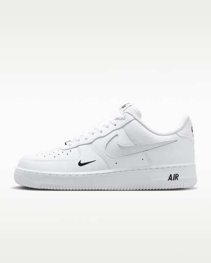 Nike Air Force 1 '07 LV8 Erkek Ayakkabısı - Beyaz/Siyah/Reflect Silver