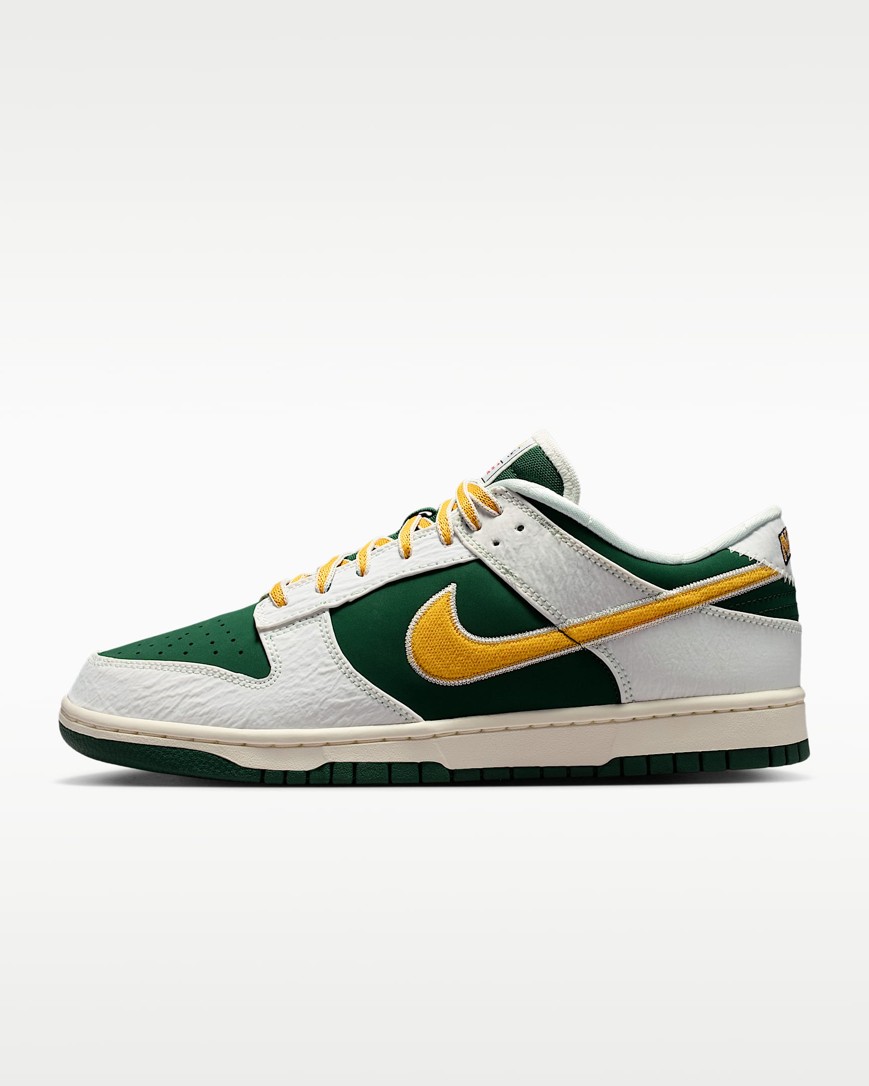 Nike Dunk Low Retro Erkek Ayakkabısı - Sail/Fir/University Red/University Gold