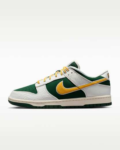 Nike Dunk Low Retro Erkek Ayakkabısı - Sail/Fir/University Red/University Gold