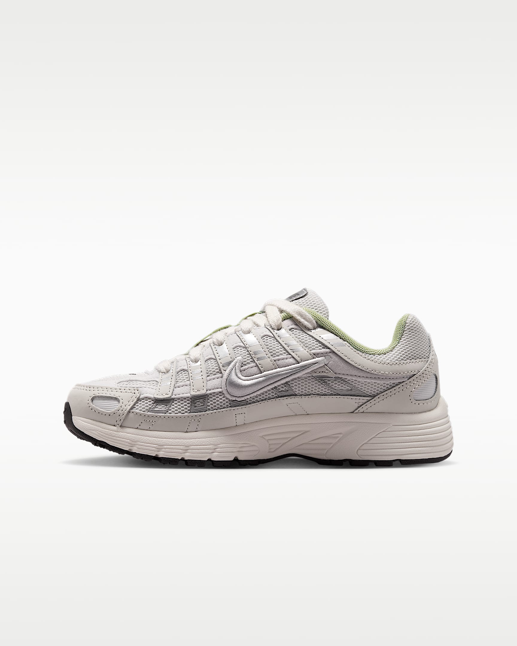 Nike P-6000 Genç Çocuk Ayakkabısı - Platinum Tint/Sail/Anthracite/Metallic Silver