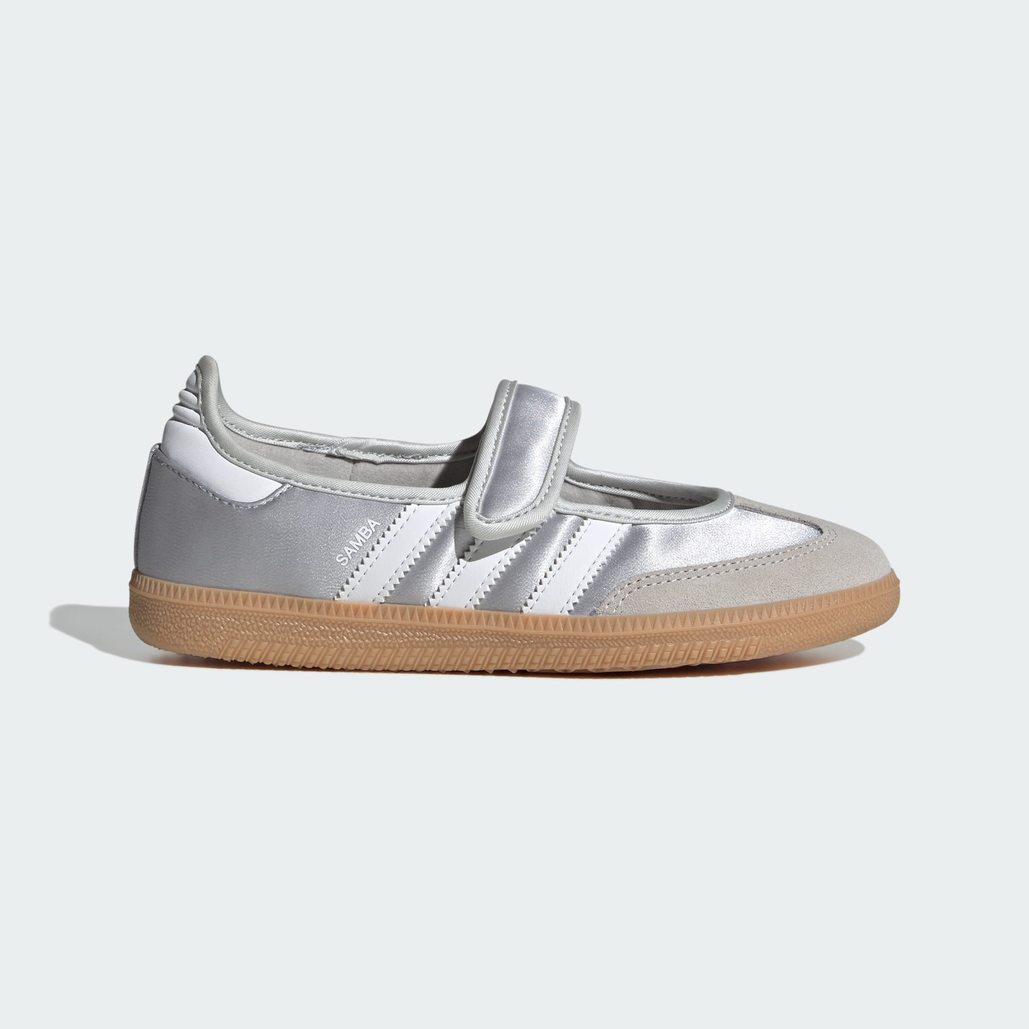 SAMBA JANE AYAKKABI - Silver Metallic / Cloud White / Gum - KJ9987 - Görsel 1