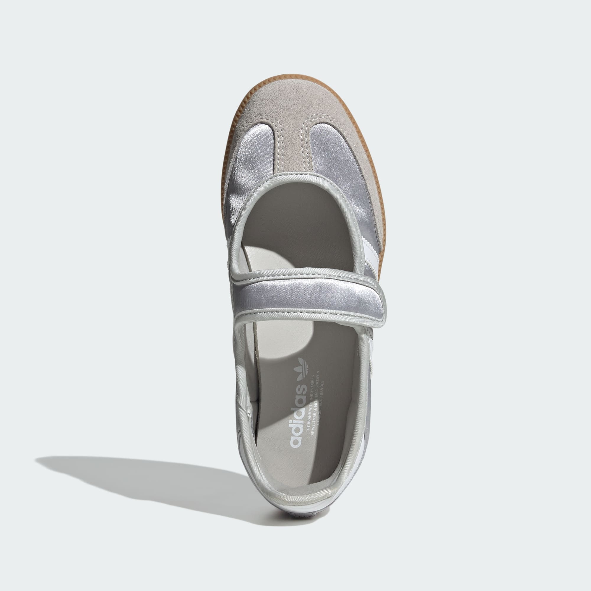 SAMBA JANE AYAKKABI - Silver Metallic / Cloud White / Gum - KJ9987 - Görsel 2