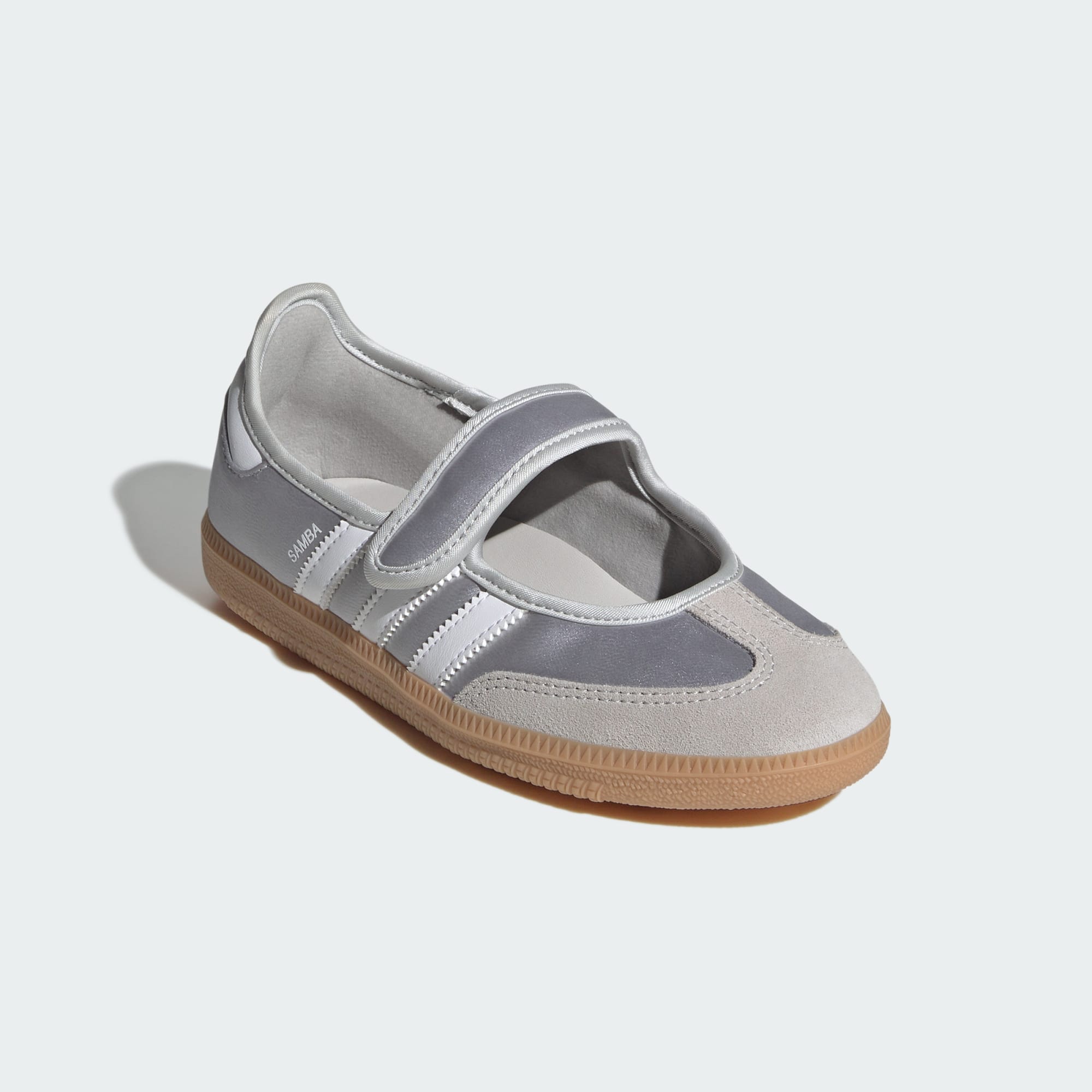 SAMBA JANE AYAKKABI - Silver Metallic / Cloud White / Gum - KJ9987 - Görsel 4