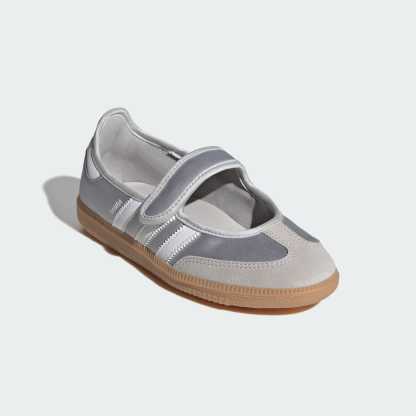 SAMBA JANE AYAKKABI - Silver Metallic / Cloud White / Gum - KJ9987 - Görsel 4