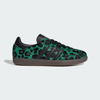 SAMBA LEOPAR DESENLİ AYAKKABI - Semi Screaming Green / Core Black / Gold Metallic - HQ9374 - Görsel 1