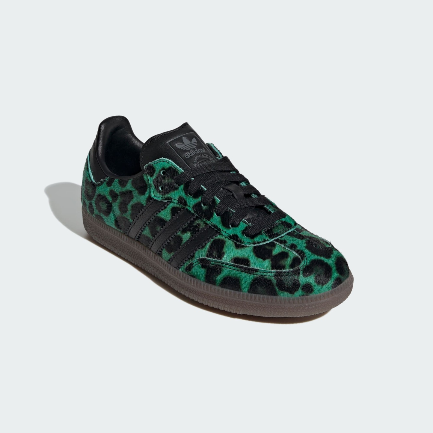SAMBA LEOPAR DESENLİ AYAKKABI - Semi Screaming Green / Core Black / Gold Metallic - HQ9374 - Görsel 4