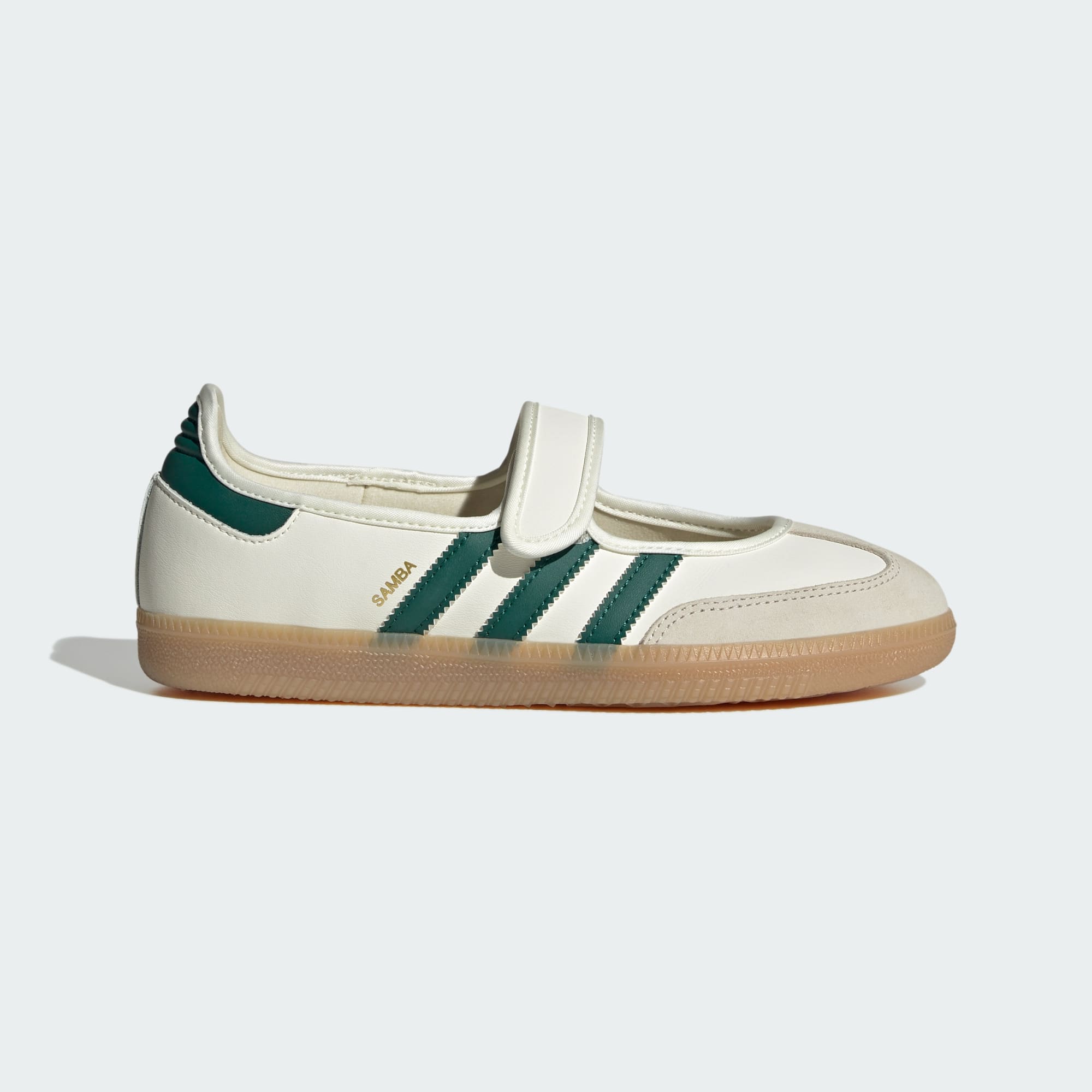 SAMBA MARY JANE AYAKKABI - Off White / Collegiate Green / Gold Metallic - IH6485 - Görsel 1
