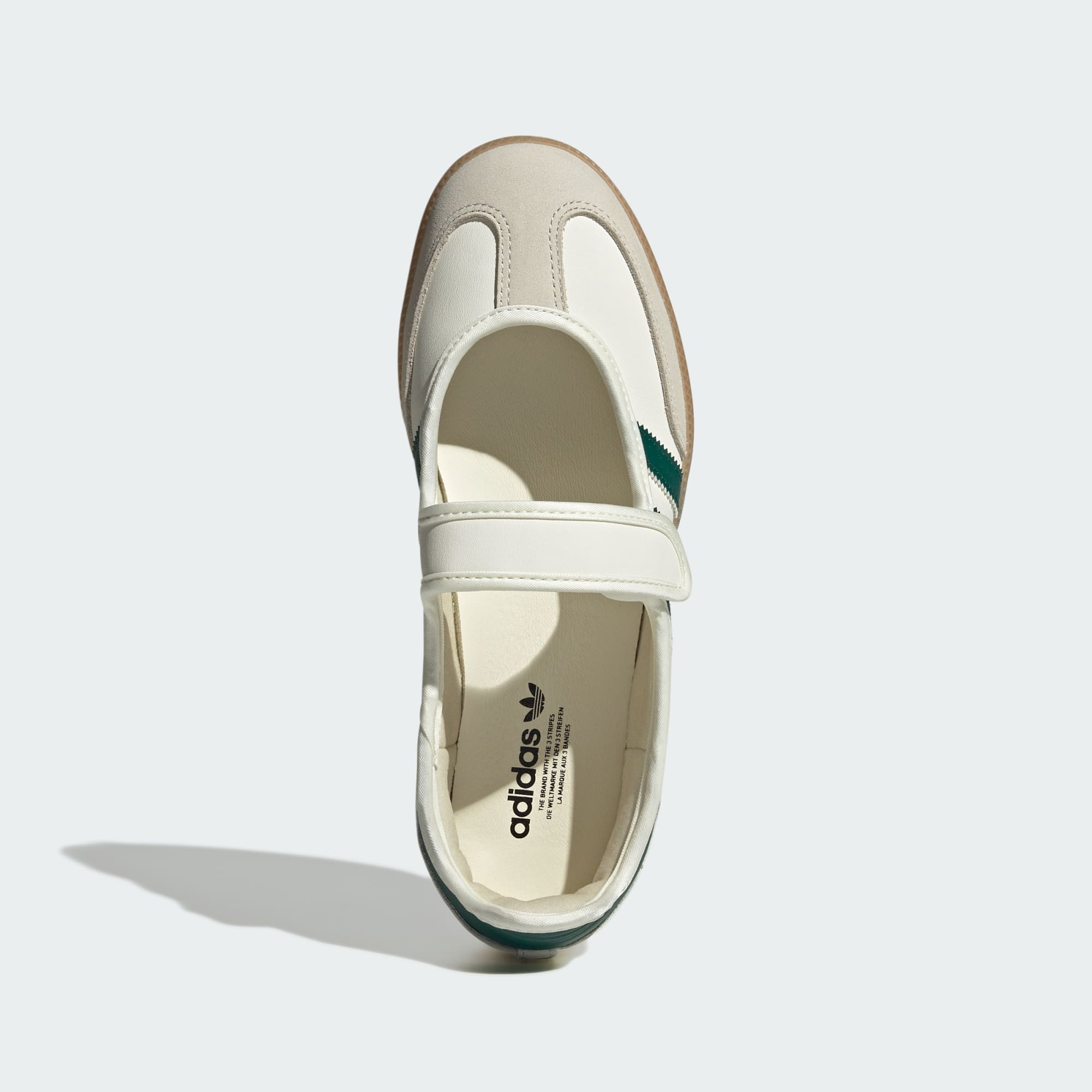 SAMBA MARY JANE AYAKKABI - Off White / Collegiate Green / Gold Metallic - IH6485 - Görsel 2