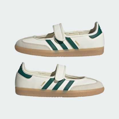 SAMBA MARY JANE AYAKKABI - Off White / Collegiate Green / Gold Metallic - IH6485 - Görsel 7