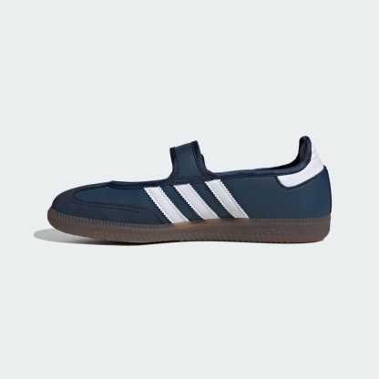 SAMBA MARY JANE AYAKKABI - Crew Navy / Cloud White / Gold Metallic - IH6484 - Görsel 6