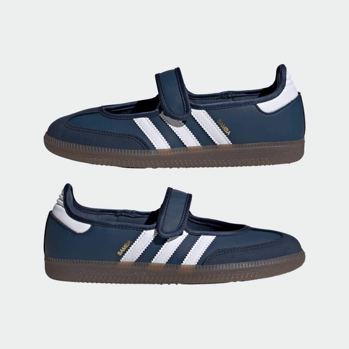 SAMBA MARY JANE AYAKKABI - Crew Navy / Cloud White / Gold Metallic - IH6484 - Görsel 7