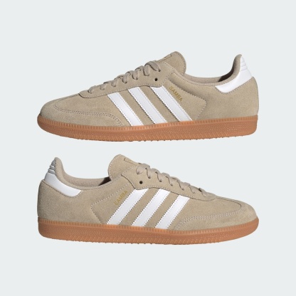 SAMBA OG AYAKKABI - Khaki Three / Cloud White / Gum - KK2272 - Görsel 7