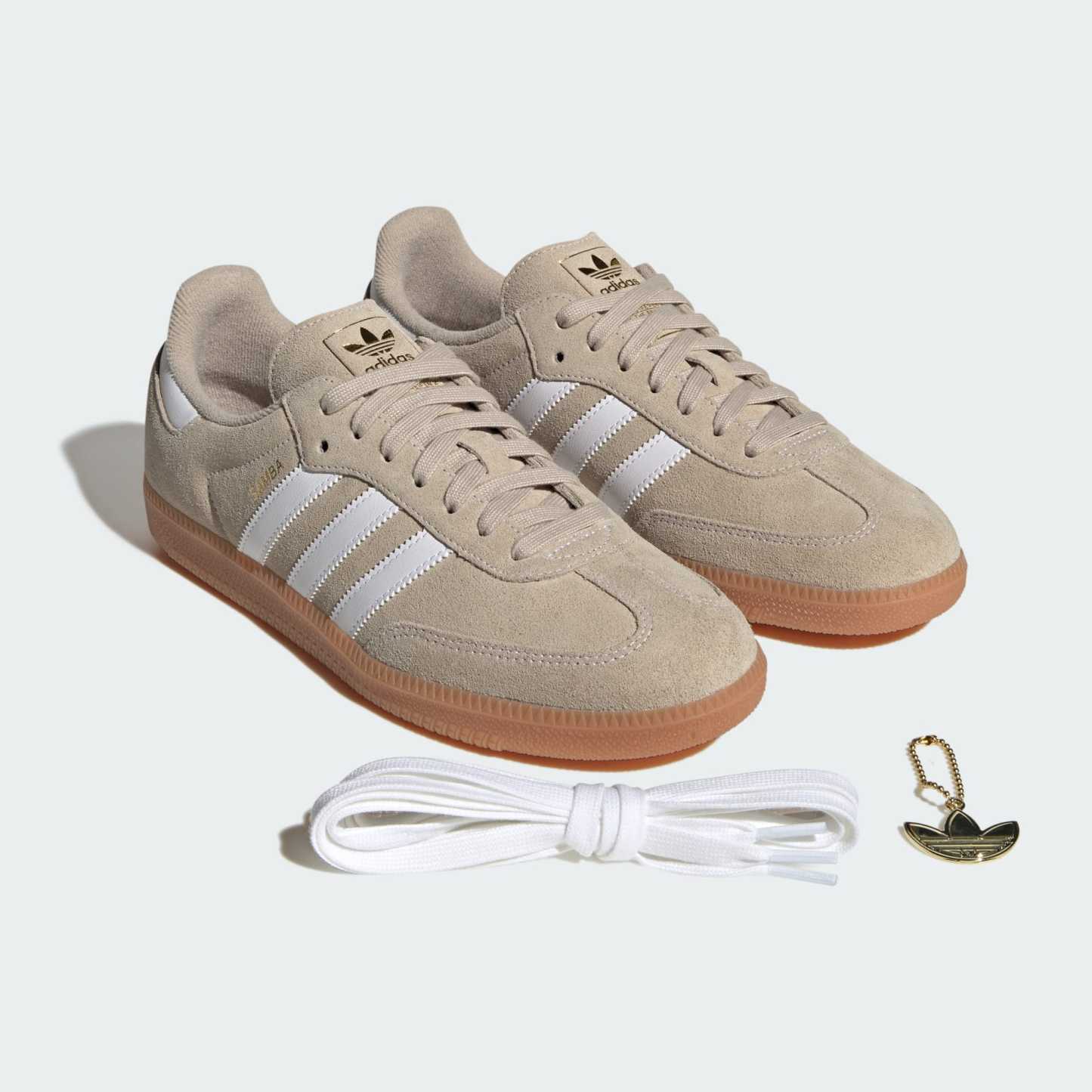 SAMBA OG AYAKKABI - Khaki Three / Cloud White / Gum - KK2272 - Görsel 8