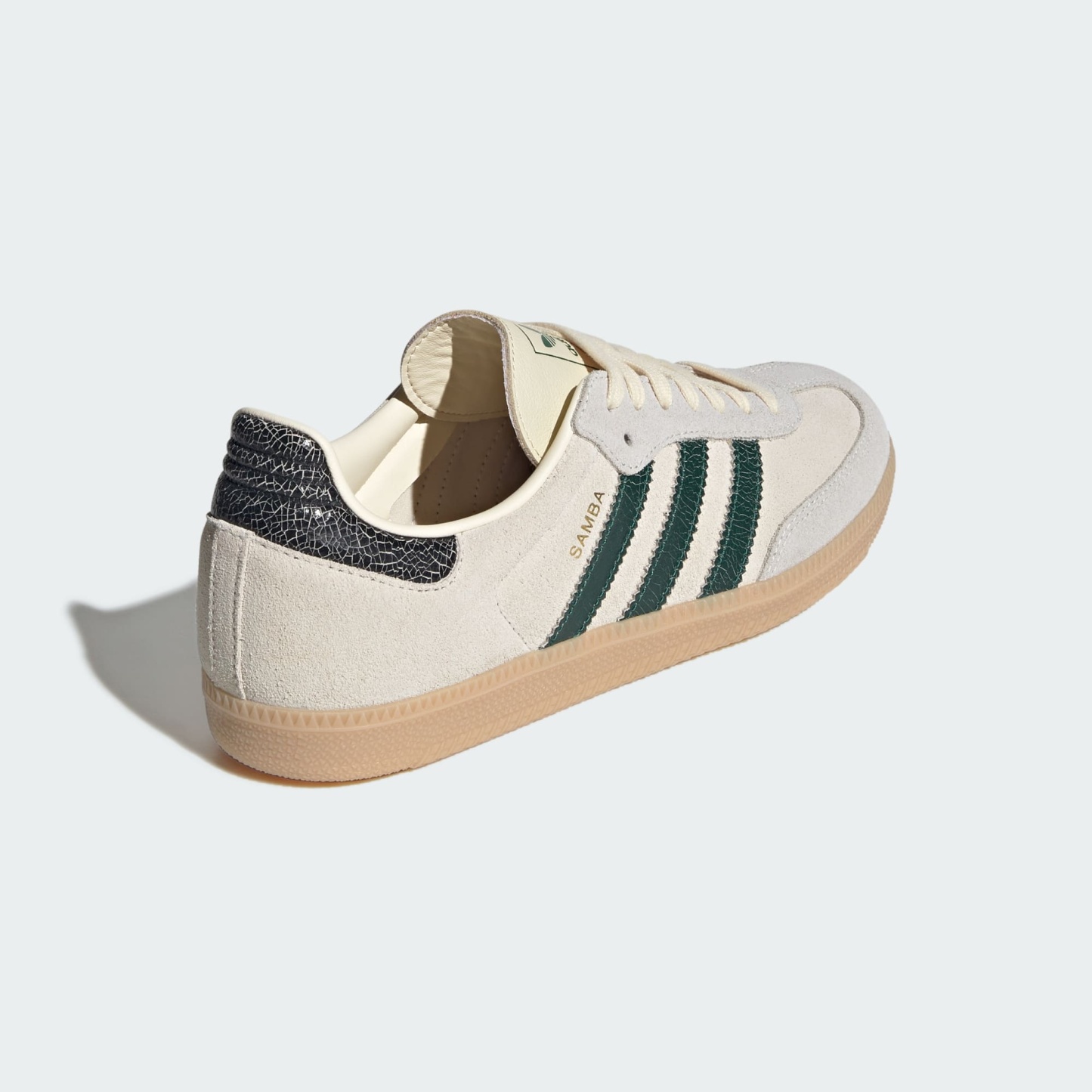 SAMBA OG AYAKKABI - Cream White / Collegiate Green / Magic Beige - KK2266 - Görsel 5