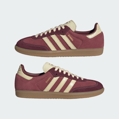 SAMBA OG AYAKKABI - Shadow Red / Warm Vanilla / Gum - KK2267 - Görsel 7