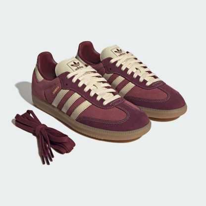 SAMBA OG AYAKKABI - Shadow Red / Warm Vanilla / Gum - KK2267 - Görsel 8