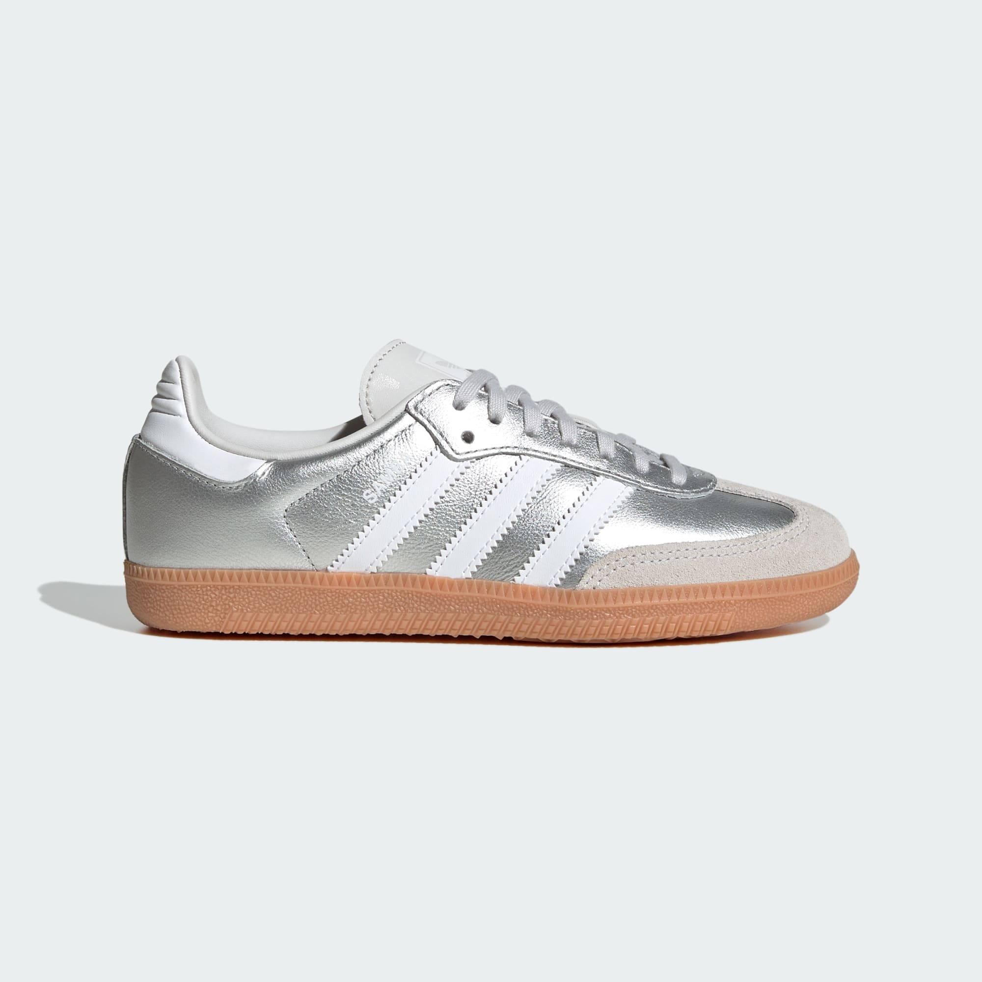 SAMBA OG AYAKKABI - Silver Metallic / Cloud White / Gum - KK2327 - Görsel 1