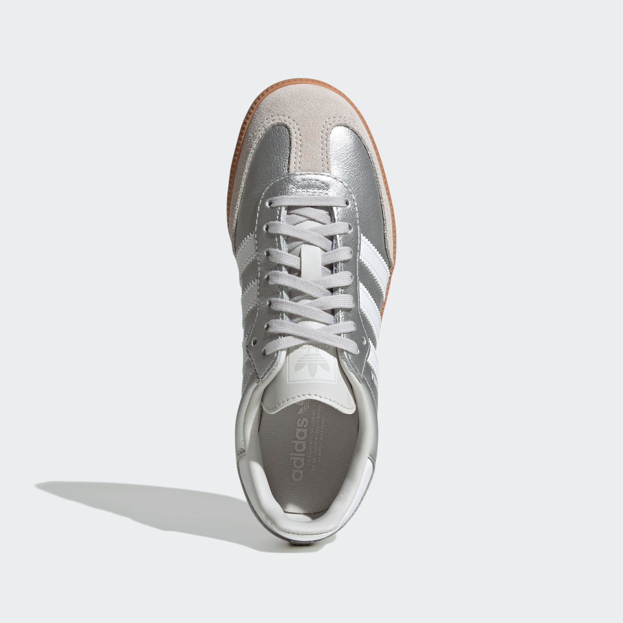 SAMBA OG AYAKKABI - Silver Metallic / Cloud White / Gum - KK2327 - Görsel 2