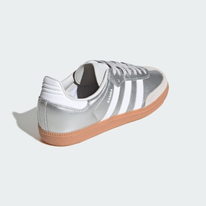 SAMBA OG AYAKKABI - Silver Metallic / Cloud White / Gum - KK2327 - Görsel 5