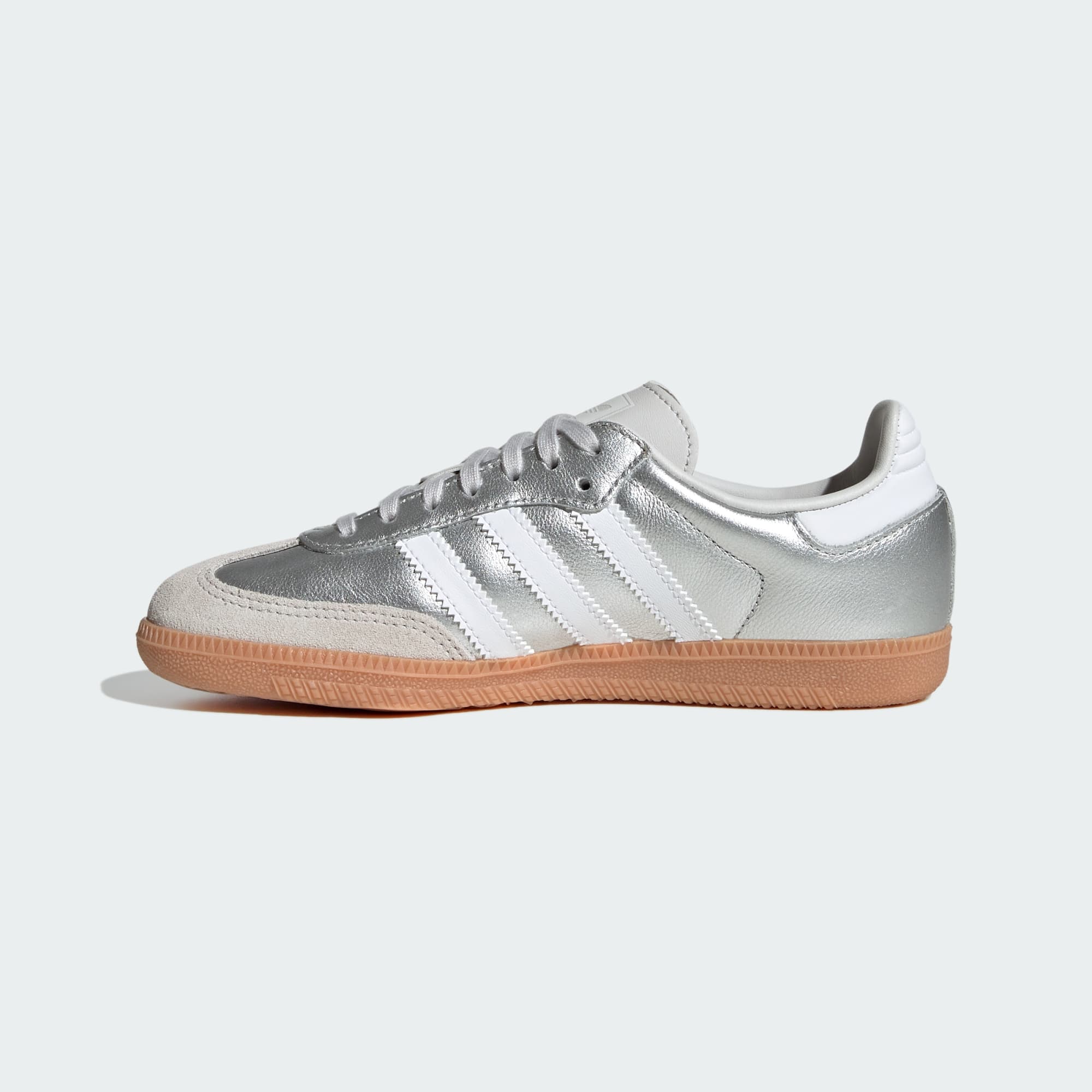 SAMBA OG AYAKKABI - Silver Metallic / Cloud White / Gum - KK2327 - Görsel 6