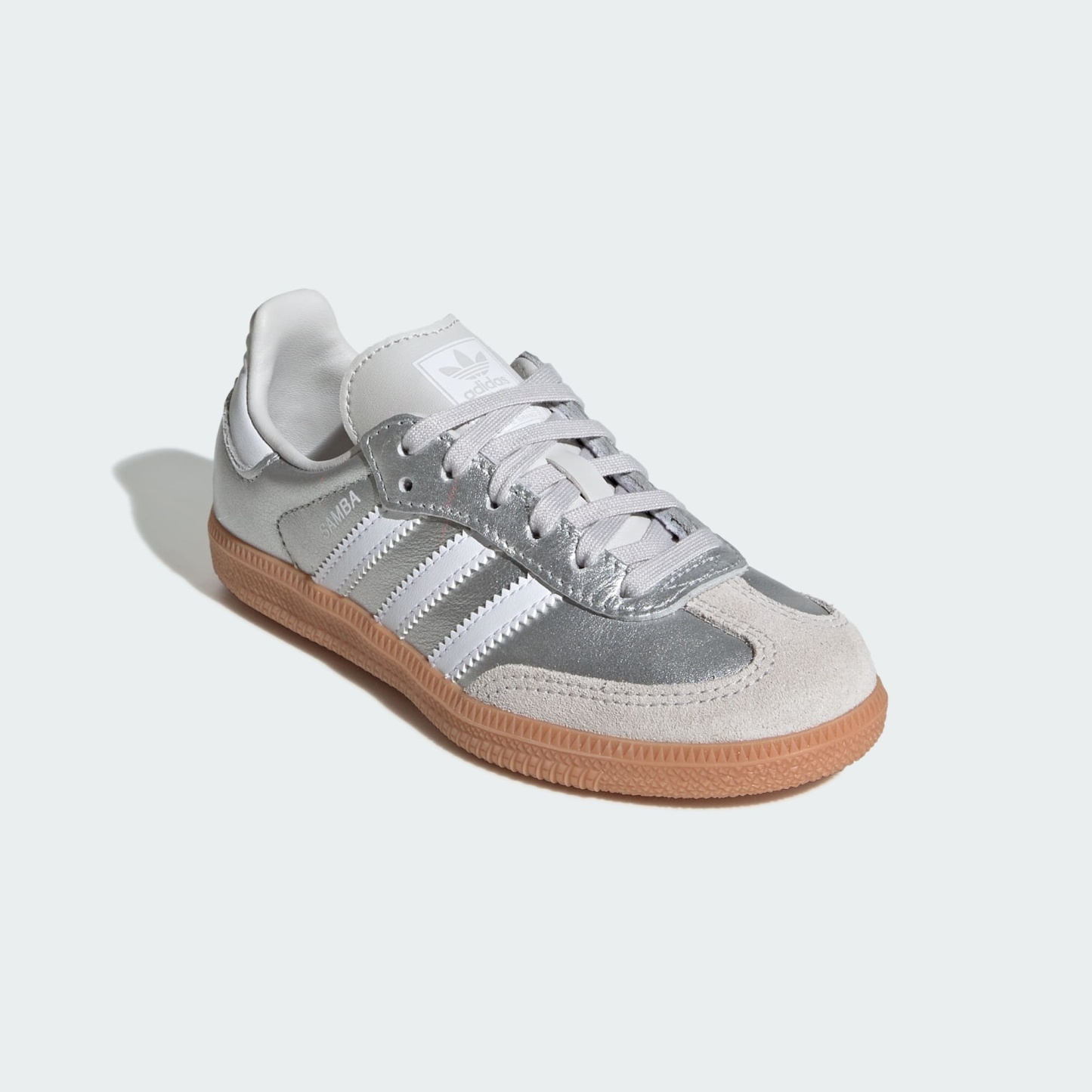 SAMBA OG AYAKKABI - Silver Metallic / Cloud White / Gum - KK2344 - Görsel 4