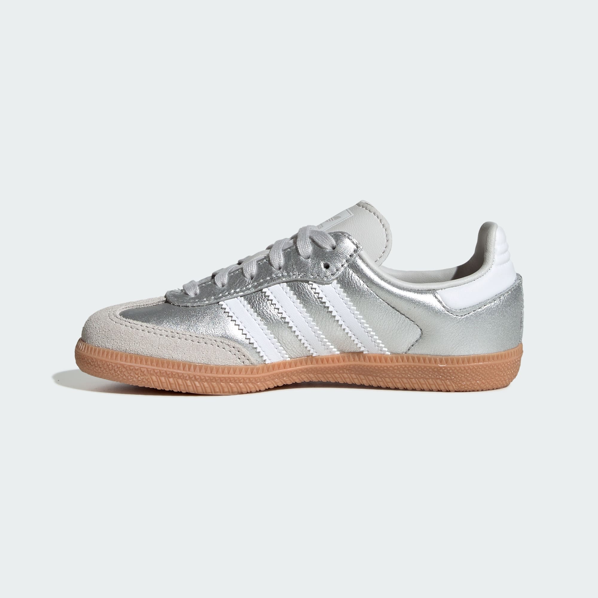 SAMBA OG AYAKKABI - Silver Metallic / Cloud White / Gum - KK2344 - Görsel 6