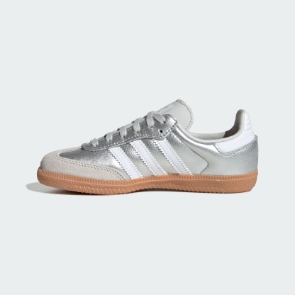 SAMBA OG AYAKKABI - Silver Metallic / Cloud White / Gum - KK2344 - Görsel 6
