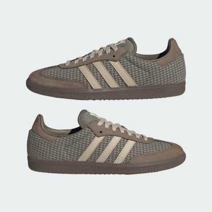 SAMBA OG AYAKKABI - Blanch Brown / Khaki Three / Silver Pebble - KK2371 - Görsel 7