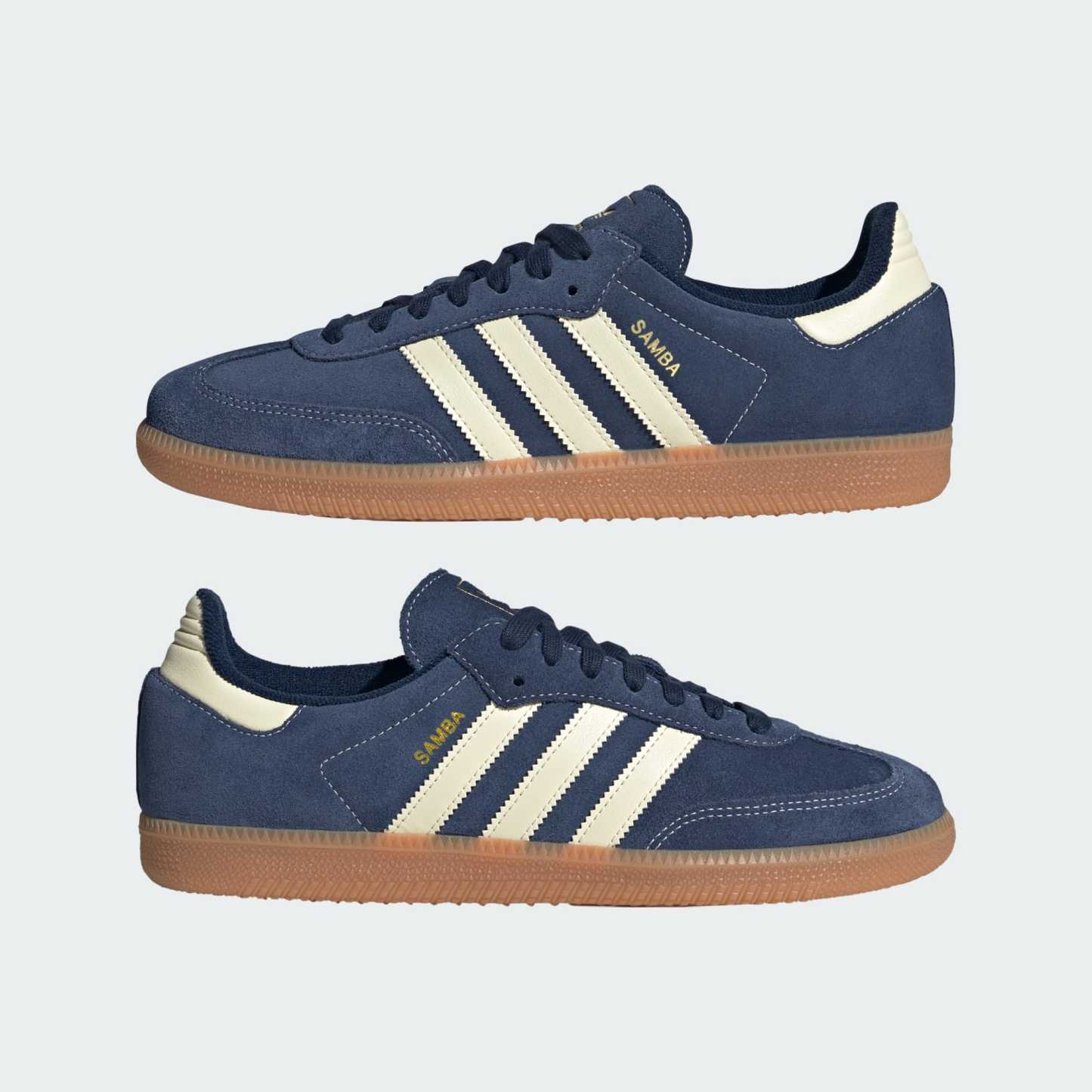 SAMBA OG AYAKKABI - Night Indigo / Warm Vanilla / Gum - KK2273 - Görsel 8
