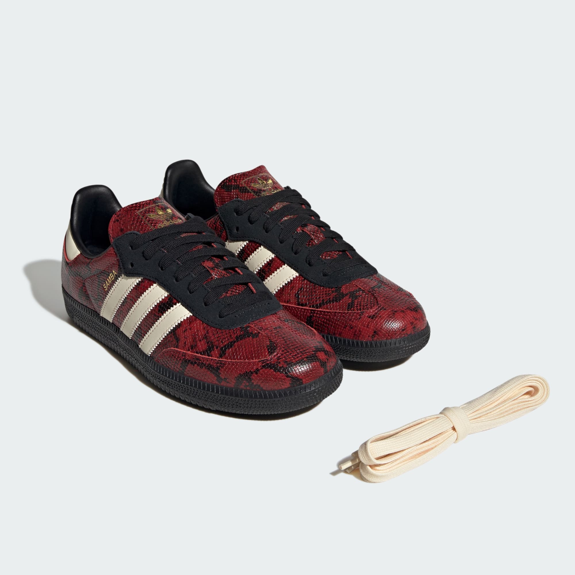 SAMBA OG AYAKKABI - Warm Vanilla / Core Black / Team Victory Red - KJ2382 - Görsel 7