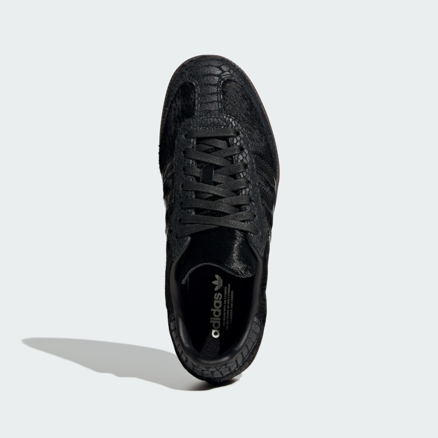 SAMBA OG PONY HAIR AYAKKABI - Core Black / Core Black / Off White - IH9149 - Görsel 3