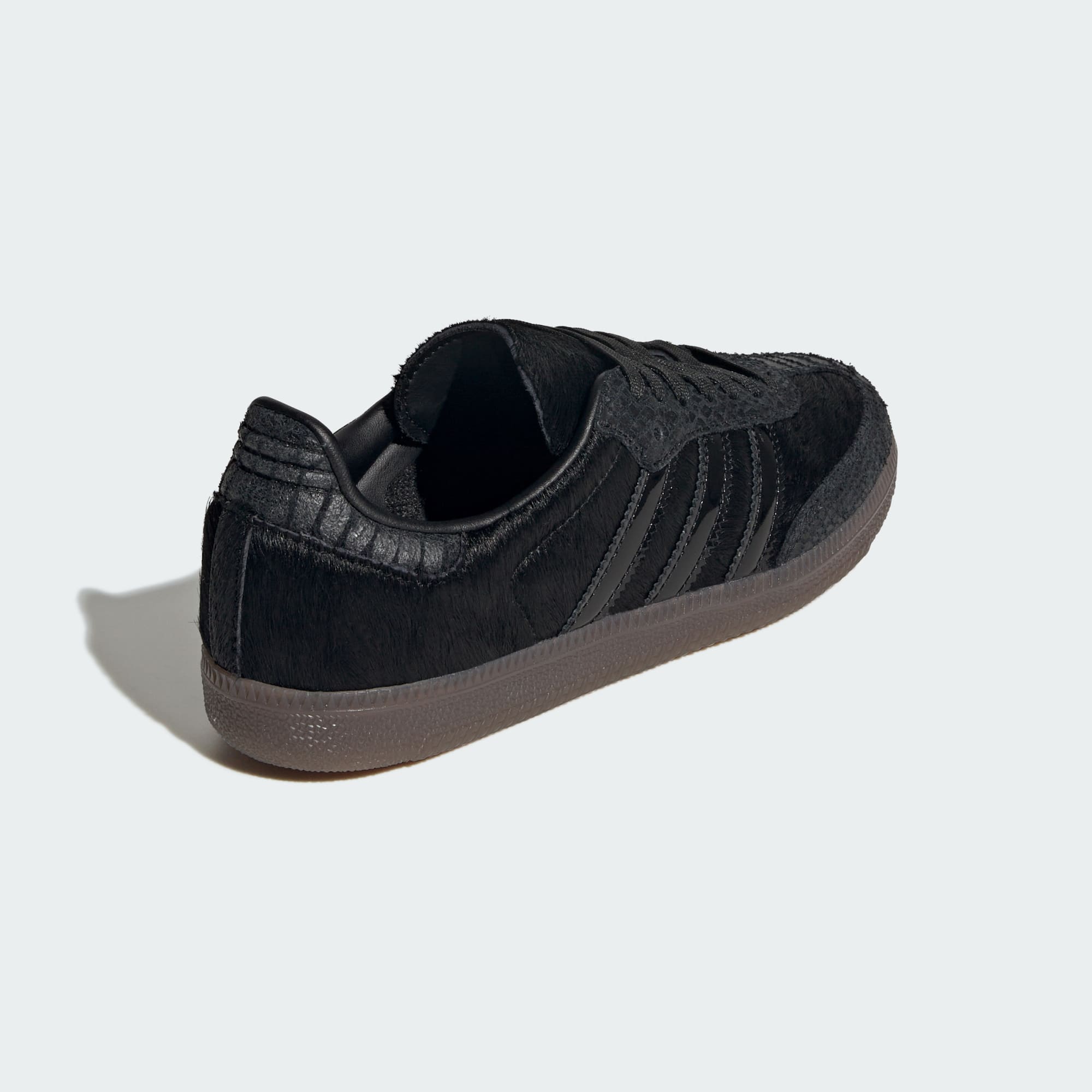 SAMBA OG PONY HAIR AYAKKABI - Core Black / Core Black / Off White - IH9149 - Görsel 6