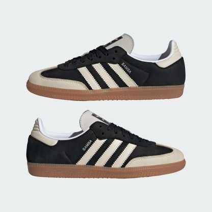 SAMBA OG W - Core Black / Wonder White / Silver Metallic - IE5836 - Görsel 7