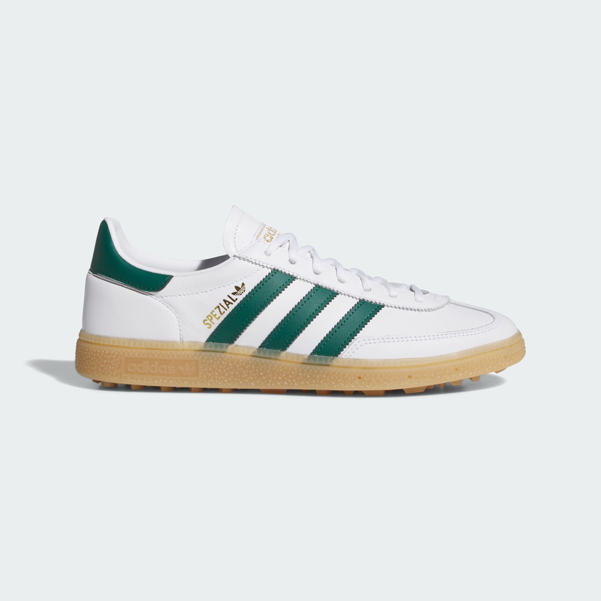 SPEZIAL ÇİVİSİZ GOLF AYAKKABISI - Cloud White / Collegiate Green / Gum - KJ0850 - Görsel 1