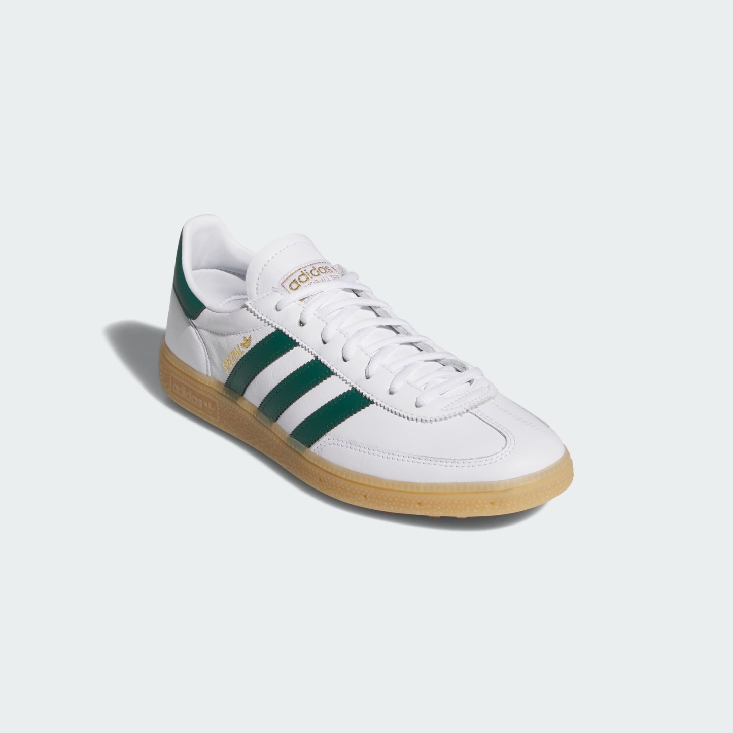 SPEZIAL ÇİVİSİZ GOLF AYAKKABISI - Cloud White / Collegiate Green / Gum - KJ0850 - Görsel 4