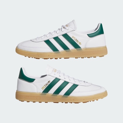 SPEZIAL ÇİVİSİZ GOLF AYAKKABISI - Cloud White / Collegiate Green / Gum - KJ0850 - Görsel 7