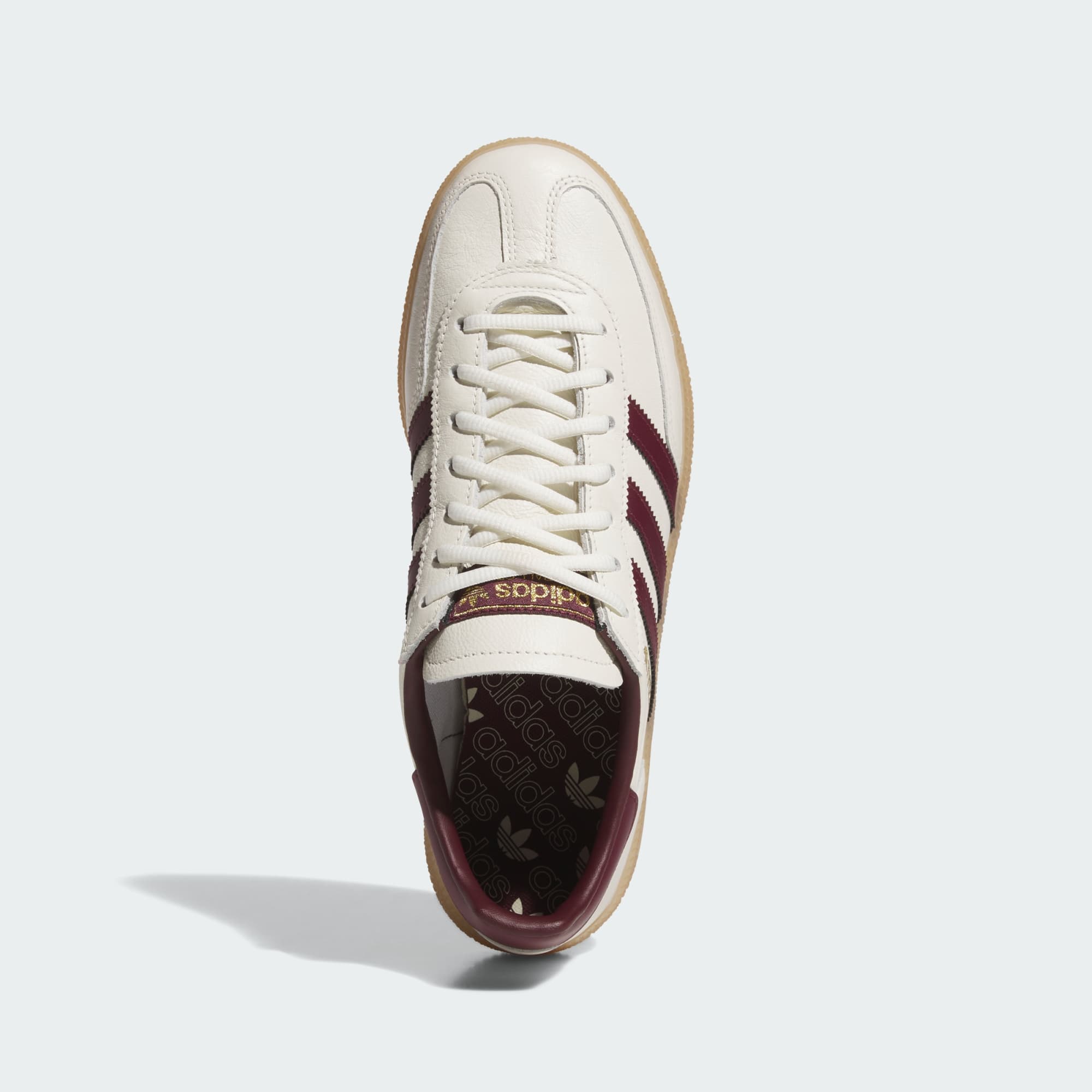SPEZIAL ÇİVİSİZ GOLF AYAKKABISI - Off White / Maroon / Gum - KJ0851 - Görsel 2