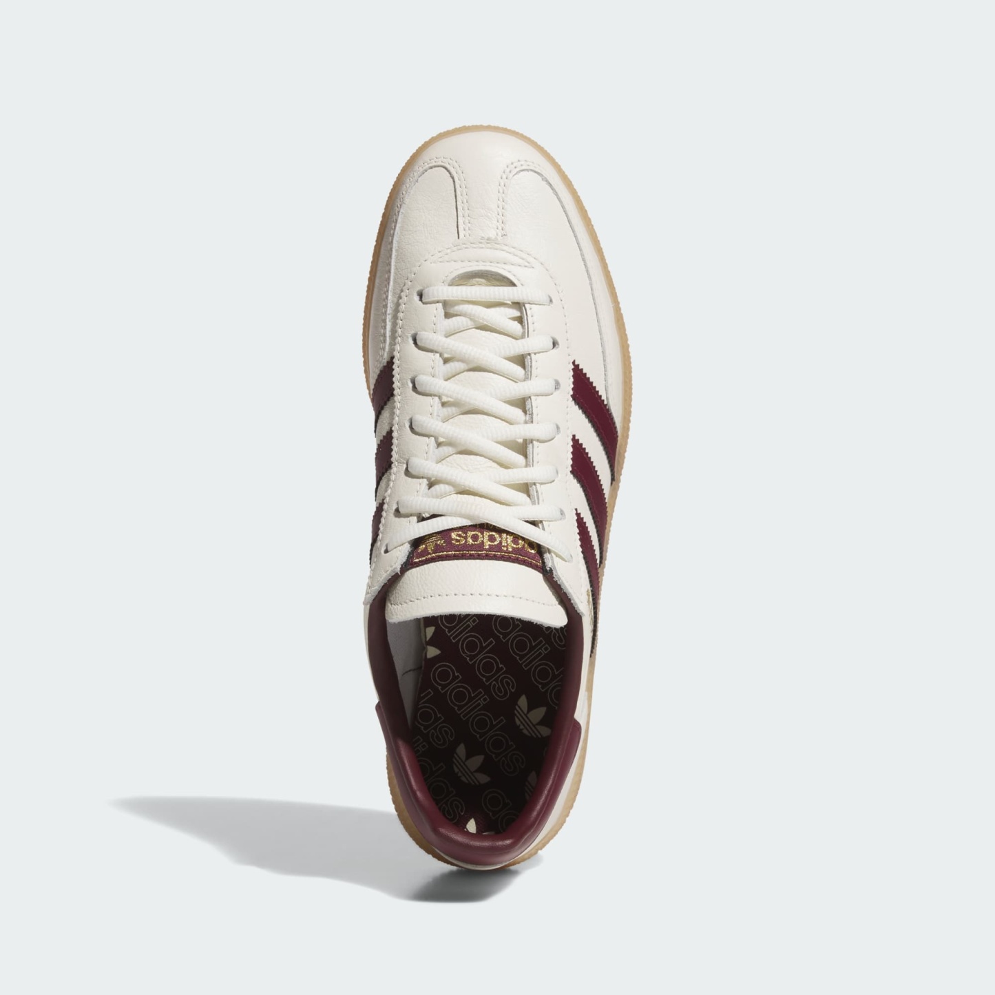 SPEZIAL ÇİVİSİZ GOLF AYAKKABISI - Off White / Maroon / Gum - KJ0851 - Görsel 2
