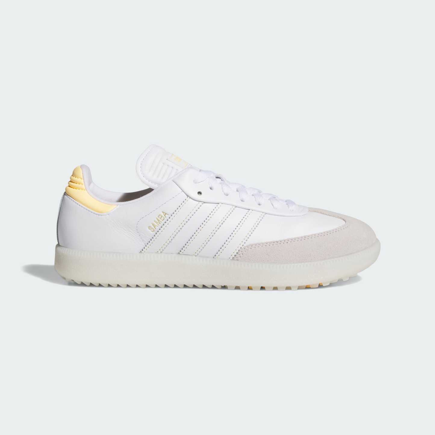 Samba Çivisiz Golf Ayakkabısı - Cloud White / Ice Tangerine / Off White - HP7071 - Görsel 1