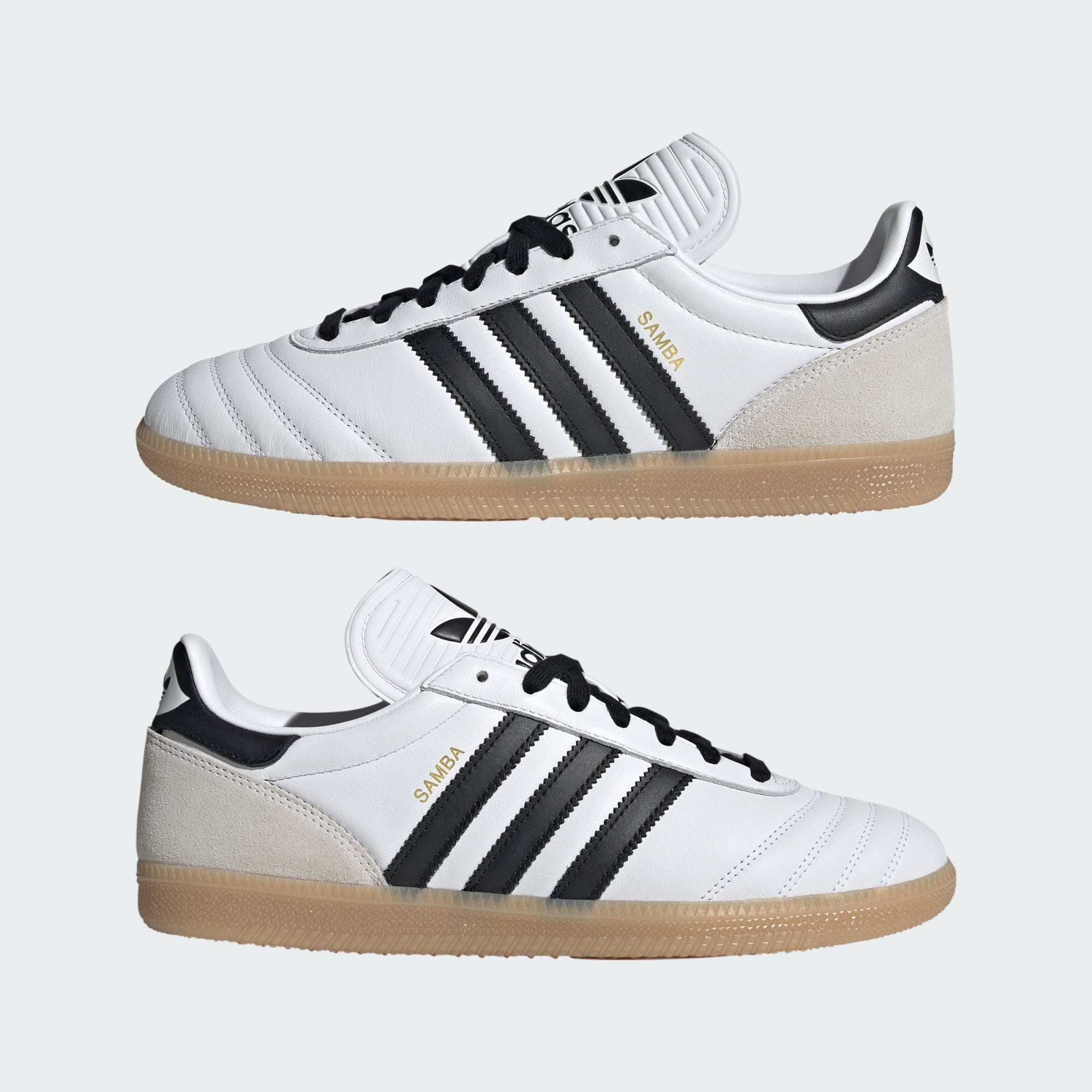 Samba Jp Ayakkabı - Cloud White / Core Black / Gum - JQ9055 - Görsel 7