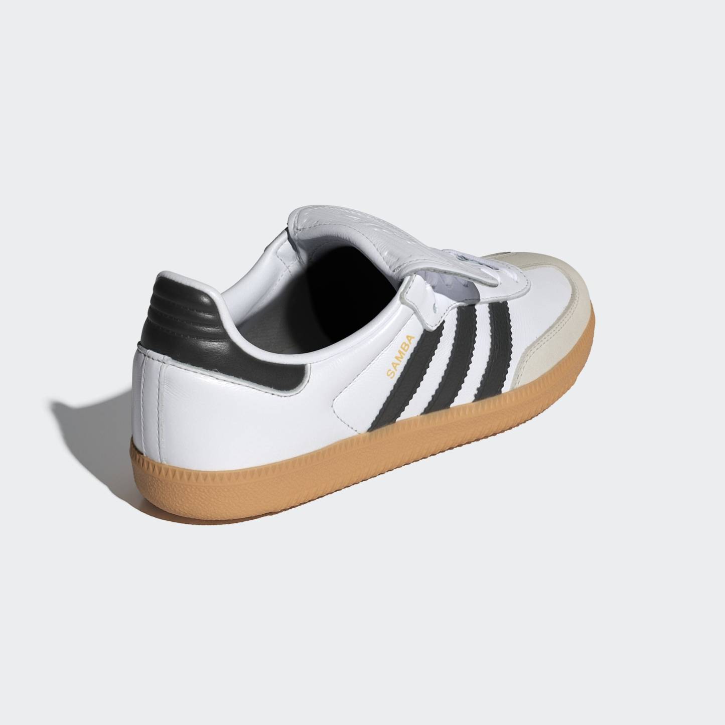 Samba LT Ayakkabı - Cloud White / Core Black / Gold Metallic - IG4279 - Görsel 5