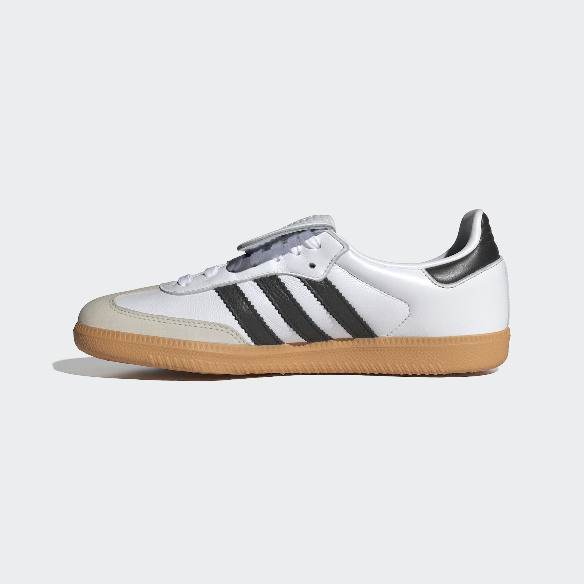Samba LT Ayakkabı - Cloud White / Core Black / Gold Metallic - IG4279 - Görsel 6